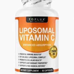 toplux nutrition, liposomal vitamin c, 90 capsulas