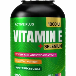 living natural, vitamina e+ selenium, 1000 ui, 100 softgels