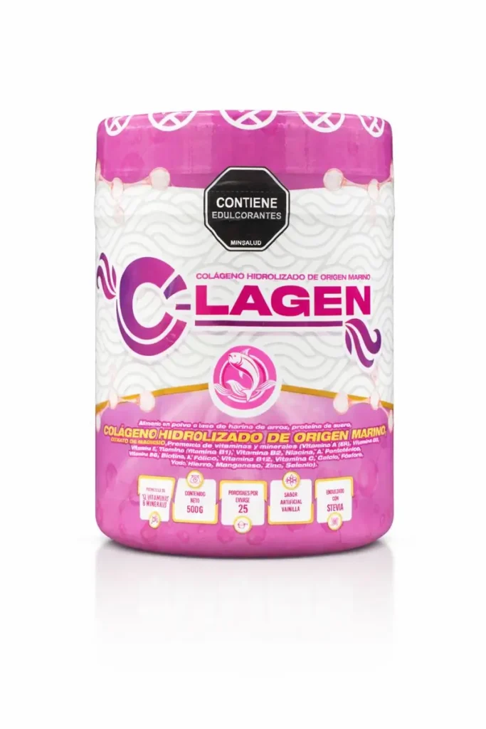 C-Lagen | Colágeno Hidrolizado Marino + Vitaminas & Minerales, 500 Gramos, Suplemento en Polvo, Unmerco unmerco, c lagen | colágeno hidrolizado marino + vitaminas & minerales, 500 gramos, suplemento en polvo