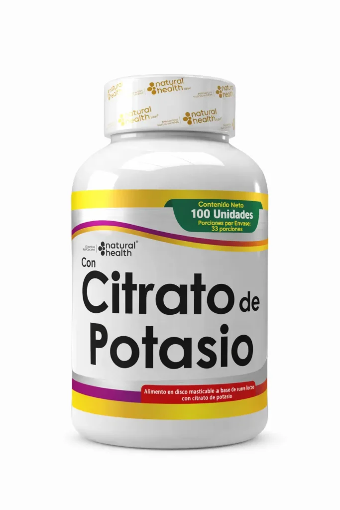 Citrato de Potasio, 100 Softgels , Natural Health citrato de potasio, 100 softgels , natural health