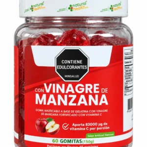 gomas de vinagre de manzana tarro 1