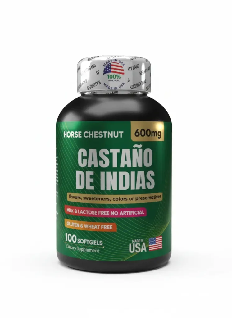 Castaño de Indias,600 mg, 100 Softgels, Nutritional Supplement Arizona US, auto draft