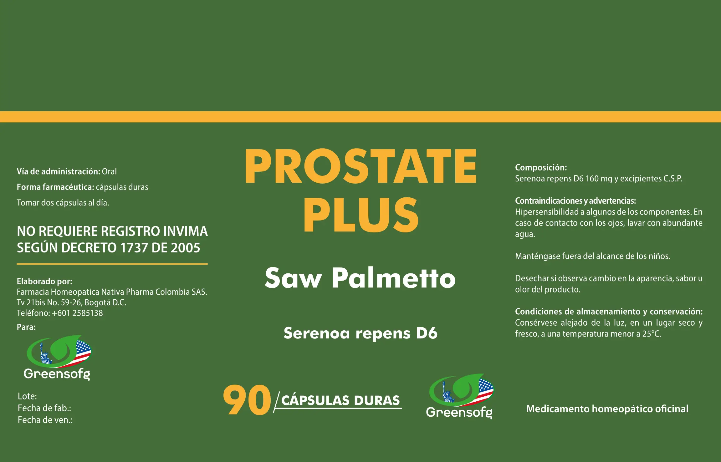 famacia homeopatica chemicals, prostate plus, 160 mg, 90 capsulas famacia homeopatica chemicals, prostate plus, 160 mg, 90 capsulas