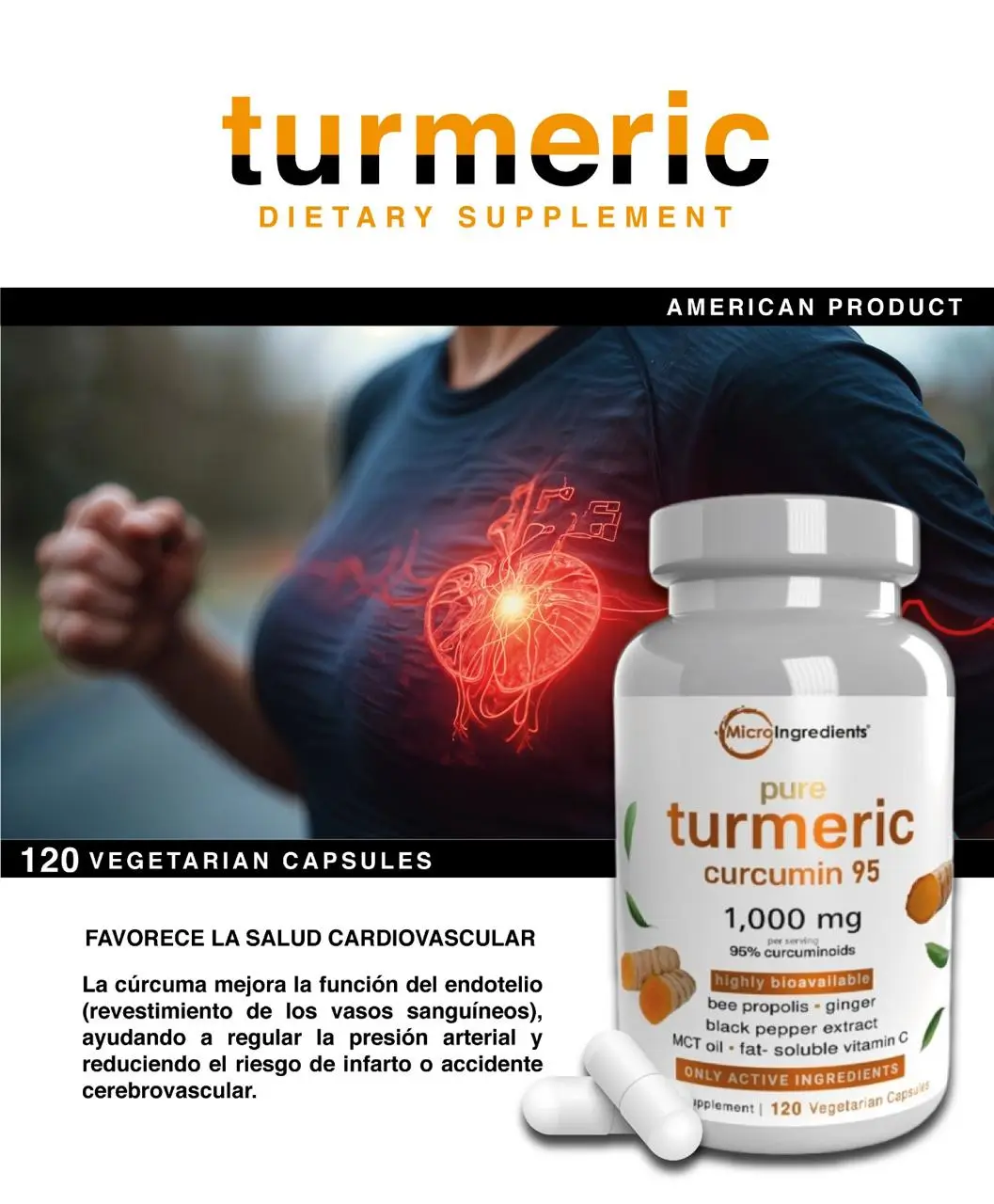 turmeric – curcumin 95 (120 cápsulas) turmeric – curcumin 95 (120 cápsulas)