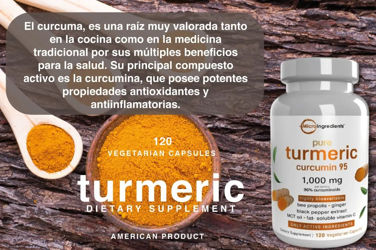 turmeric – curcumin 95 (120 cápsulas) turmeric – curcumin 95 (120 cápsulas)