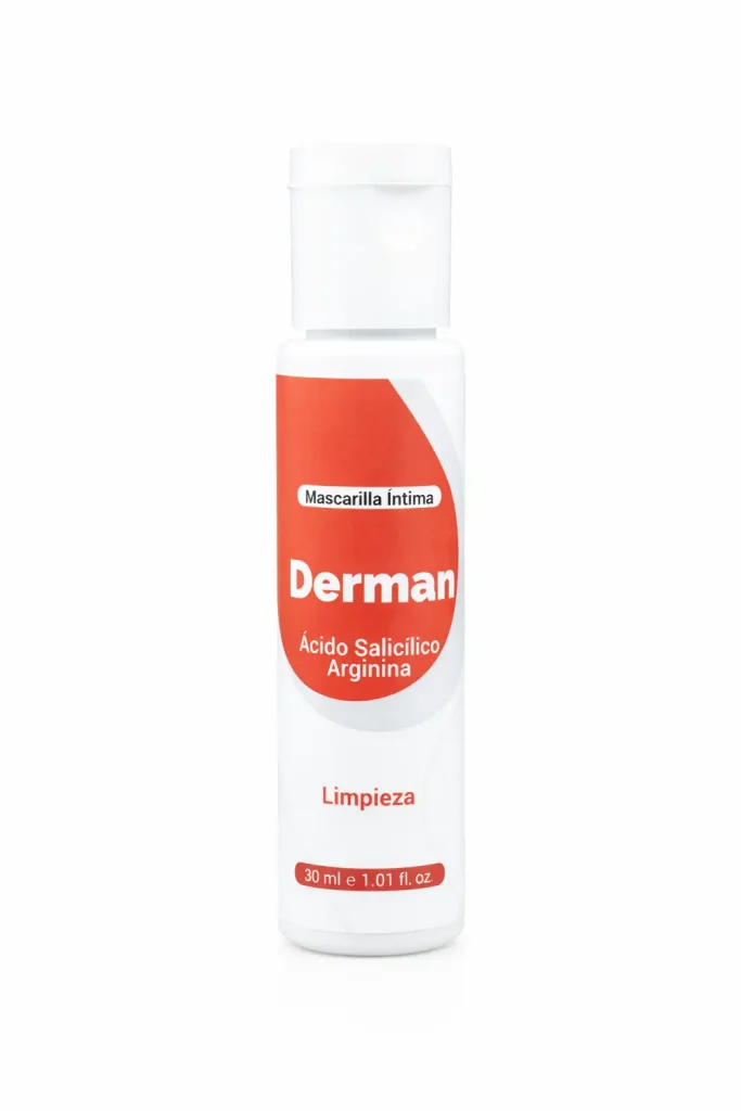 DERMAN – Crema Hidratante y Calmante 30 ml | Con Ácido Salicílico y Arginina, Unmerco Derman Unmerco
