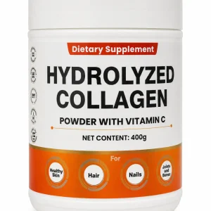 colágeno hidrolizado con vitamina c, en polvo 400 gramos