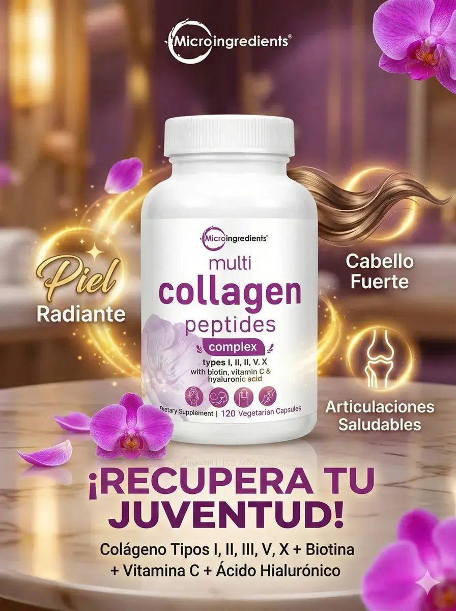colágeno premium con biotina, vitamina c y Ácido hialurónico ✨ colágeno premium con biotina, vitamina c y Ácido hialurónico ✨