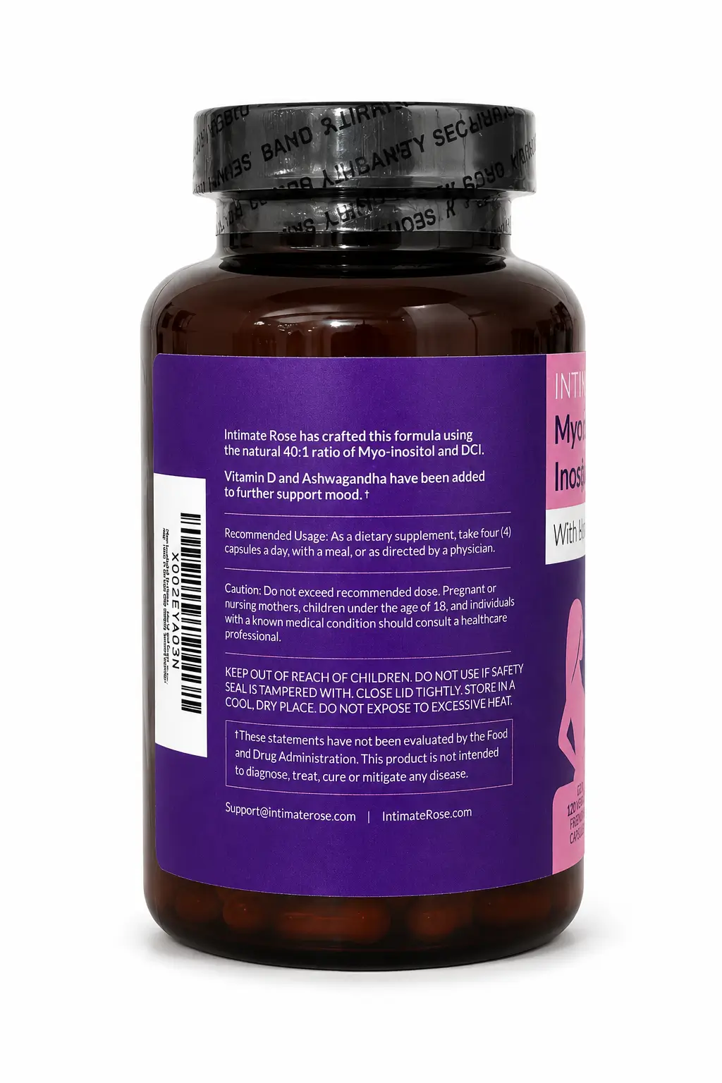 myo & d chiro inositol + ashwagandha + vitamina d3 | 120 cápsulas myo & d chiro inositol + ashwagandha + vitamina d3 | 120 cápsulas