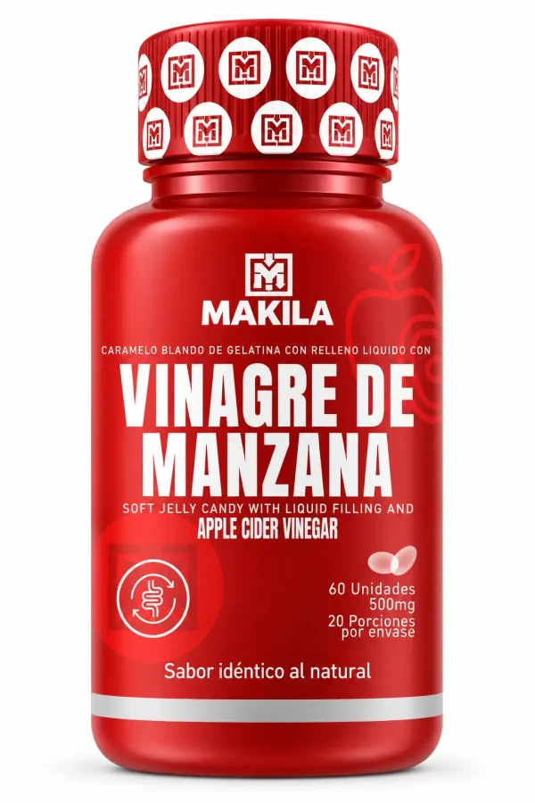 Inicio Vinagre de Manzana capsula gel, 500 Mg unidades softgels