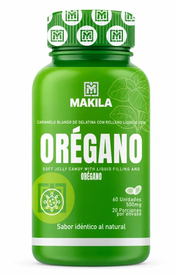 Inicio Orégano 60 cápsulas blandas de 500 mg