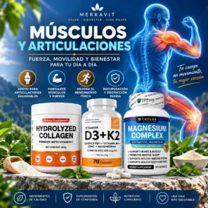 Suplementos para músculos y articulaciones