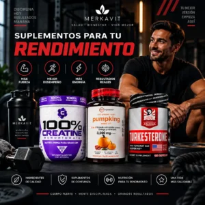 Suplementos para potencia y vitalidad masculina